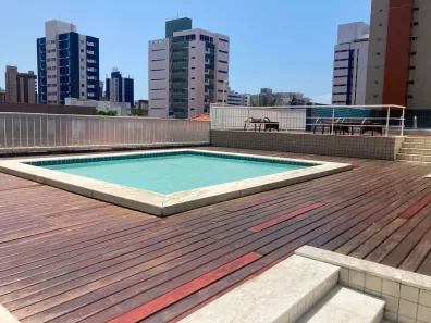 Apartamento com 3 Quartos para alugar, 86m² no Manaíra, João Pessoa