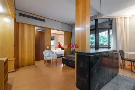 Flat com 1 Quarto para alugar, 43m² no Jardim Europa, São Paulo