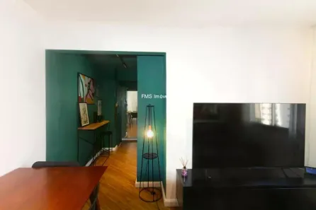 Apartamento com 1 Quarto para alugar, 55m² no Indianópolis, São Paulo