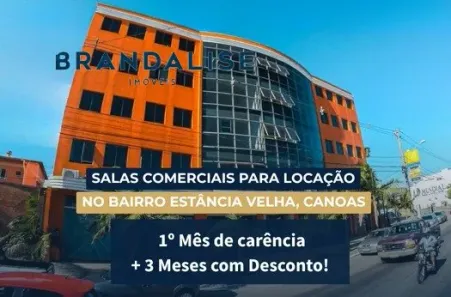 Sala Comercial para alugar, 45m² no Estância Velha, Canoas