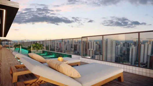 Apartamento com 1 Quarto à venda, 51m² no Boa Viagem, Recife