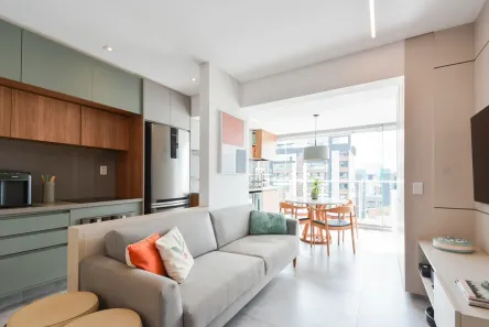 Apartamento com 1 Quarto à venda, 45m² no Indianópolis, São Paulo