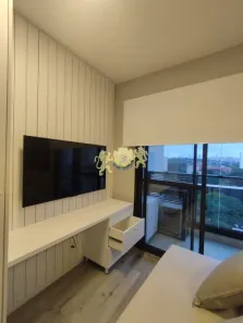 Flat com 1 Quarto para alugar, 27m² no Jardim das Acácias, São Paulo