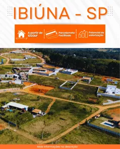 Lote/Terreno à venda, 1000m² no Ibiúna, Ibiúna
