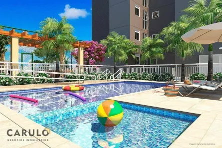 Apartamento com 2 Quartos à venda, 50m² no Jardim São Jorge, Hortolândia