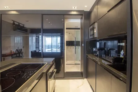 Apartamento com 1 Quarto para alugar, 45m² no Brooklin Paulista, São Paulo