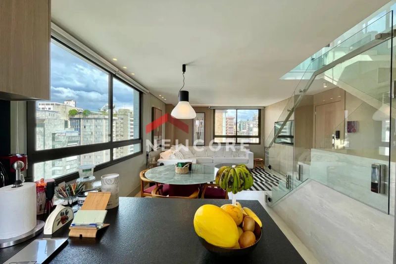 Cobertura com 2 quartos — Lourdes, Belo Horizonte