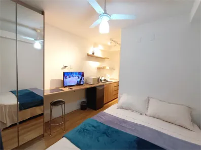 Apartamento com 1 Quarto para venda ou aluguel, 22m² no Vila Mariana, São Paulo