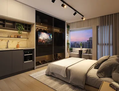 Apartamento com 1 Quarto à venda, 23m² no Jardim das Acácias, São Paulo