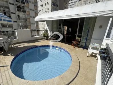 Cobertura com 3 Quartos à venda, 173m² no Pitangueiras, Guarujá