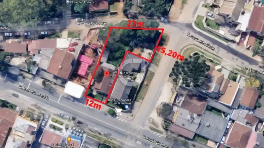 Lote/Terreno para alugar, 664m² no São Lourenço, Curitiba