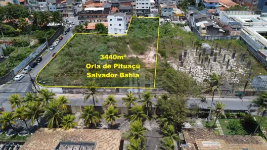 Lote/Terreno à venda, 3440m² no Pituaçu, Salvador