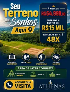 Lote/Terreno à venda, 500m² no Centro (Caucaia do Alto), Cotia