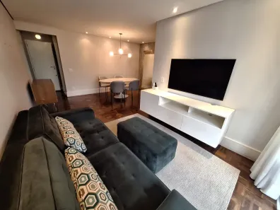 Apartamento com 2 Quartos para alugar, 90m² no Indianópolis, São Paulo