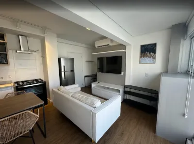 Apartamento com 1 Quarto para alugar, 38m² no Brooklin Paulista, São Paulo