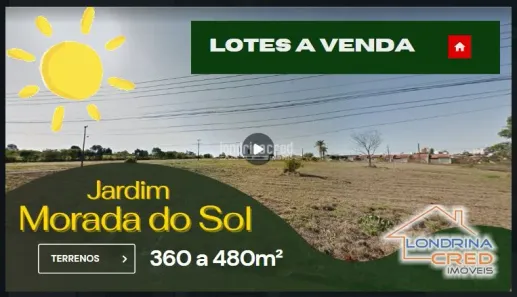 Lote/Terreno à venda, 360m² no Jardim Morada do Sol, Cambé