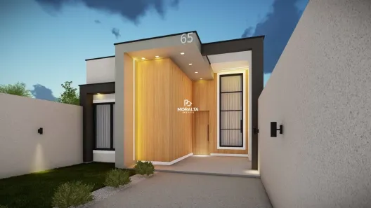 Casa com 3 Quartos à venda, 60m² no Bosque Santo Antônio, Fazenda Rio Grande