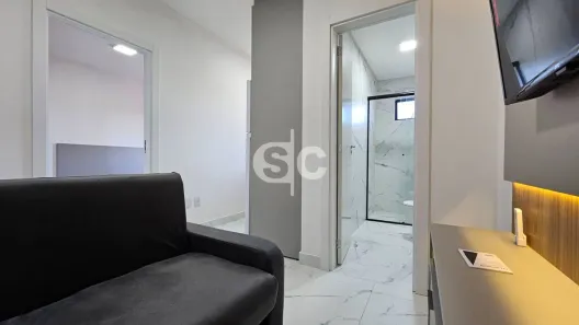 Apartamento com 1 Quarto para alugar, 33m² no Municípios, Balneário Camboriú
