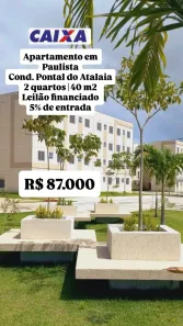 Apartamento com 2 Quartos à venda, 40m² no Fragoso, Paulista