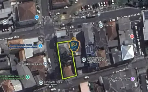 Lote/Terreno à venda, 519m² no Centro, Ponta Grossa