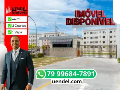 Apartamento com 2 Quartos para alugar, 44m² no Luar da Barra, Barra dos Coqueiros