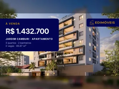 Apartamento com 3 Quartos à venda, 85m² no Jardim Camburi, Vitória