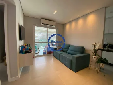 Apartamento com 2 Quartos para alugar, 66m² no José Menino, Santos