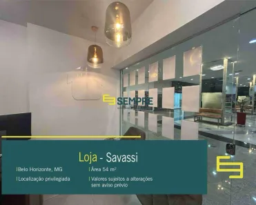 Ponto Comercial à venda, 54m² no Boa Viagem, Belo Horizonte
