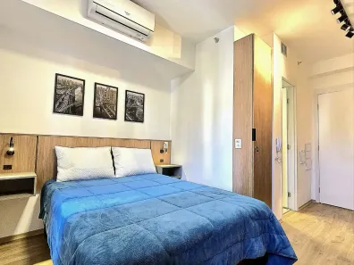 Apartamento com 1 Quarto para venda ou aluguel, 21m² no Paraíso, São Paulo