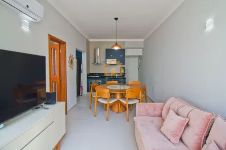 Apartamento com 1 Quarto à venda, 50m² no Gonzaga, Santos