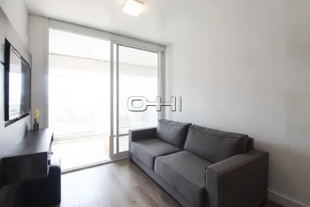 Apartamento com 1 Quarto para alugar, 45m² no Brooklin Paulista, São Paulo