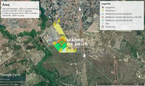 Lote/Terreno à venda, 168032000m² no Alagoinhas Velha, Alagoinhas