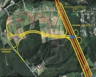Lote/Terreno à venda, 121400m² no Chácara Sete Cruzes, Suzano