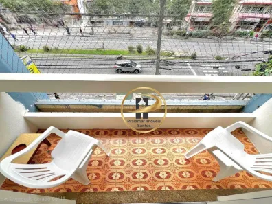 Apartamento com 3 Quartos à venda, 98m² no Gonzaga, Santos