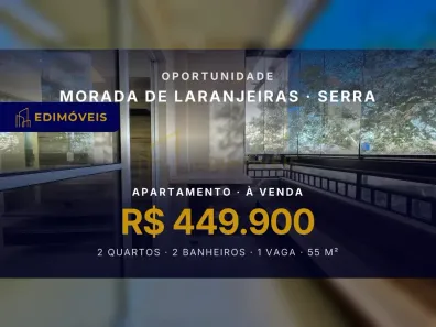 Apartamento com 2 Quartos à venda, 55m² no Morada de Laranjeiras, Serra