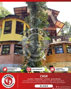 Casa com 4 Quartos para alugar, 1580m² no Garrafão, Guapimirim