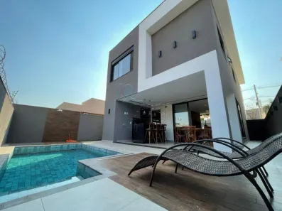 Casa de Condomínio com 3 Quartos para alugar, 180m² no Loteamento Agra Ribeirão Preto, Ribeirão Preto