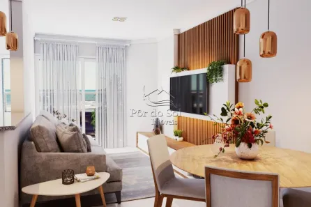 Apartamento com 2 Quartos à venda, 72m² no Caiçara, Praia Grande