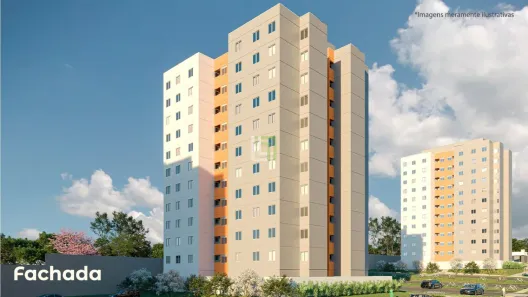 Apartamento com 2 Quartos à venda, 49m² no Parque Carolina, Jundiaí