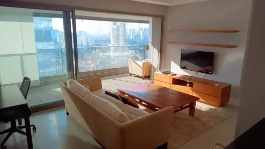 Apartamento com 2 Quartos para alugar, 85m² no Brooklin Paulista, São Paulo