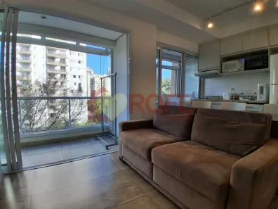 Apartamento com 1 Quarto para alugar, 35m² no Campo Belo, São Paulo
