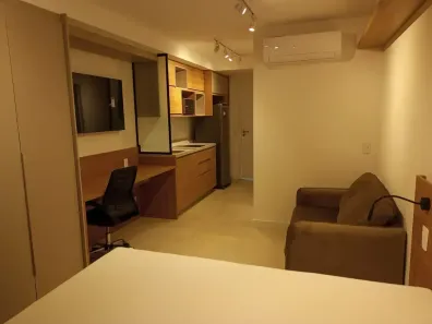 Apartamento com 1 Quarto para alugar, 33m² no Vila Cordeiro, São Paulo
