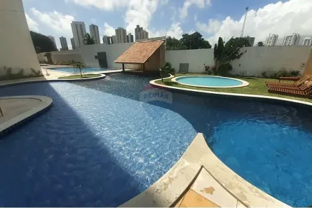 Apartamento com 2 Quartos para alugar, 62m² no Ponta Negra, Natal