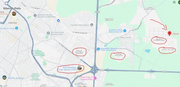 Lote/Terreno à venda, 5000m² no Recreio Internacional, Ribeirão Preto