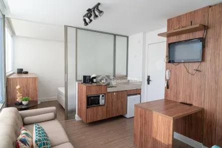 Flat com 1 Quarto para alugar, 30m² no Vila Nova Conceição, São Paulo