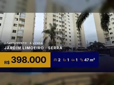 Apartamento com 2 Quartos à venda, 47m² no Jardim Limoeiro, Serra
