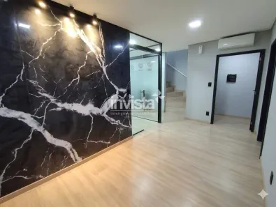 Sala Comercial à venda, 254m² no Vila Mathias, Santos