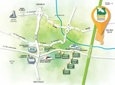 Lote/Terreno à venda, 413m² no Jardins Nápoles, Senador Canedo