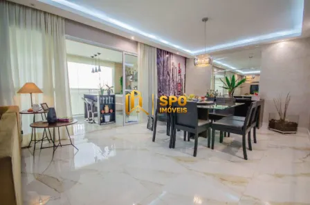 Apartamento com 3 Quartos à venda, 133m² no Jardim Campo Grande, São Paulo