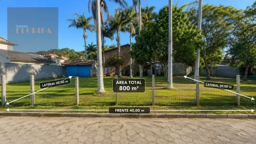 Lote/Terreno à venda, 800m² no Morro das Pedras, Florianópolis